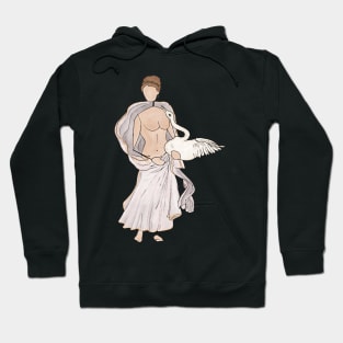 Ladies of the Villa of Ariadne - Leda sticker Hoodie